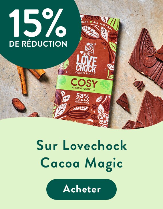 15% de reduction sur Lovechock